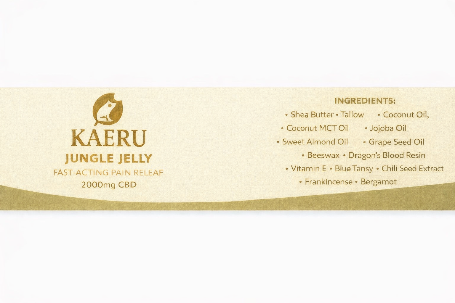 Frog Balm - Maximum Strength Pain Releaf w/ Menthol + Chili Seed Extract - 2oz